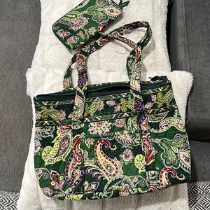 Vera Bradley bag with wallet insert